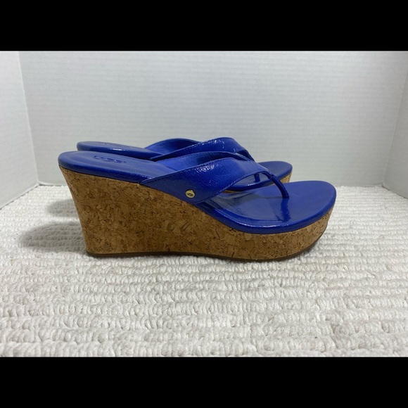 UGG Sandals Blue Size 8 Women's - Picture 10 of 15